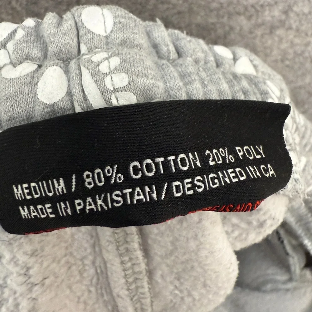 Collect & Select Shorts Mens Medium Paisley Print Drawstring Fleece‎ Sweat 4.5